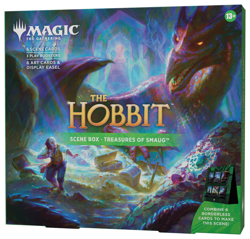 Official Treasures of Smaug Scene Box for Magic: The Gathering The Hobbit