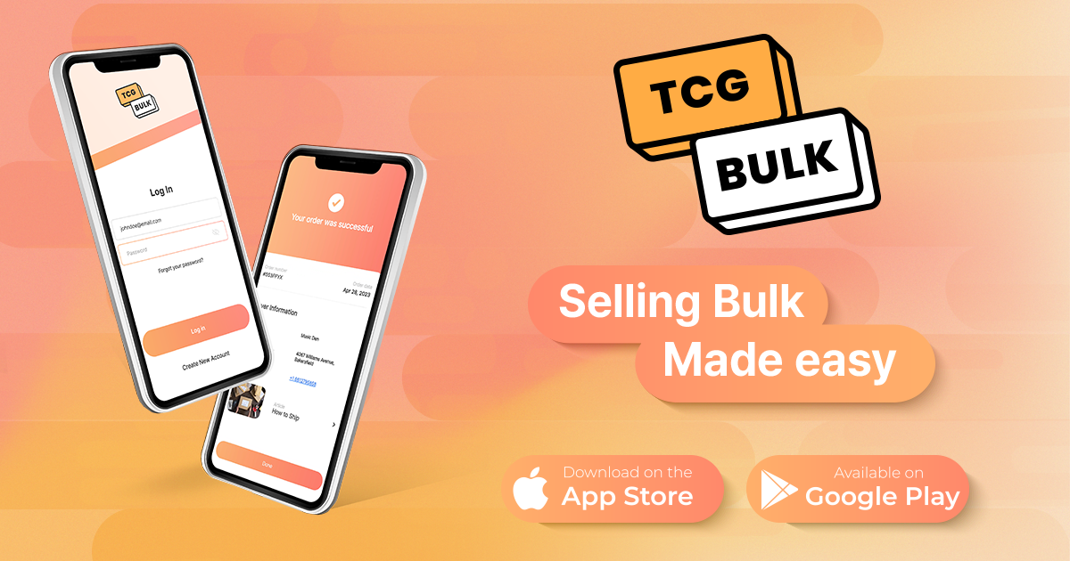 TCG Bulk Transform your excess TCG collection into opportunities